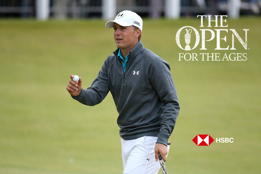 Jordan Spieth in The Open at St Andrews in 2015